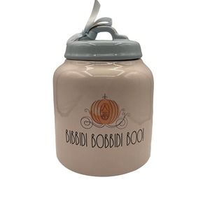 Rae Dunn Disney BIBBIDI BOBBIDI Boo Canister Jar Cinderella